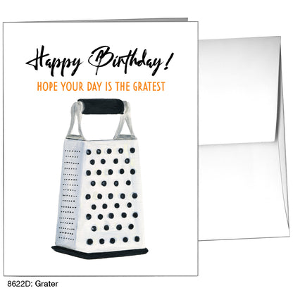 Grater, Greeting Card (8622D), A2 Card, printedcanvas.com