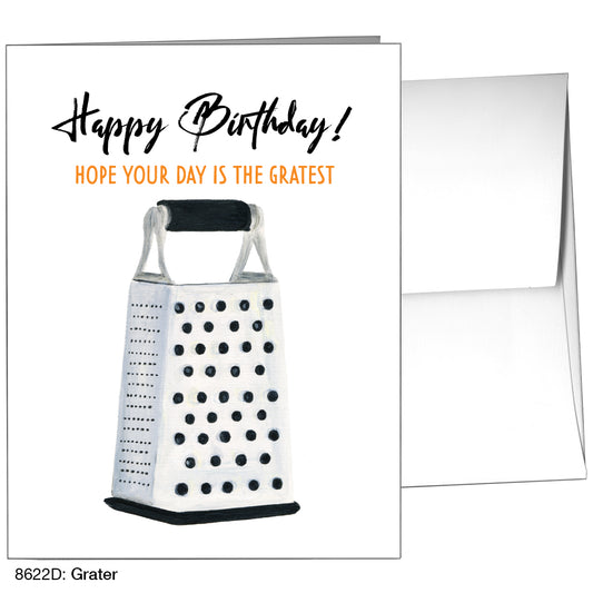 Grater, Greeting Card (8622D), A2, printedcanvas.com