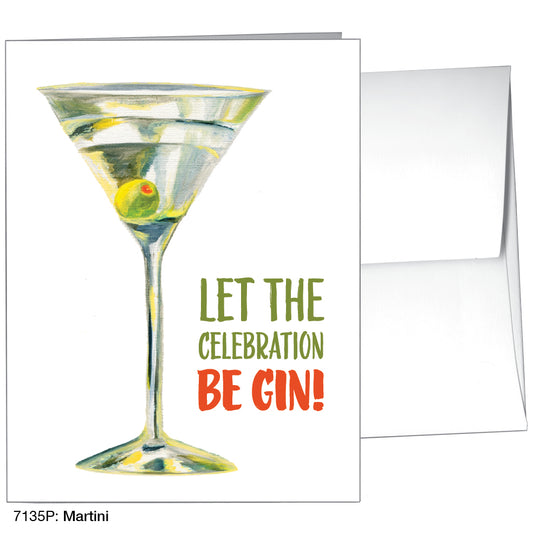 Martini, Greeting Card (7135P), A2, printedcanvas.com