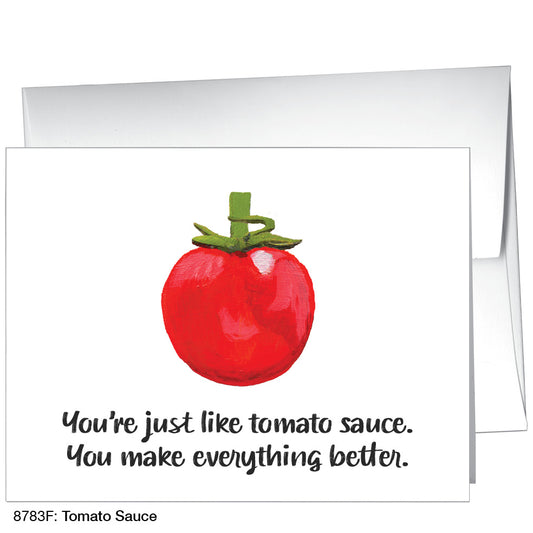 Tomato Sauce, Greeting Card (8783F), A2, printedcanvas.com