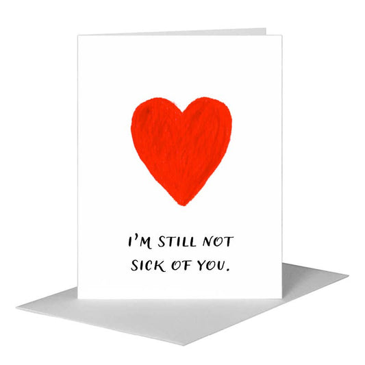 Heart Hearts, Greeting Card (#8239AA) A2 Card Front, www.printedcanvas.com