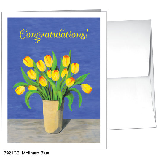 Molinaro (Blue), Greeting Card (7921CB), A2, printedcanvas.com