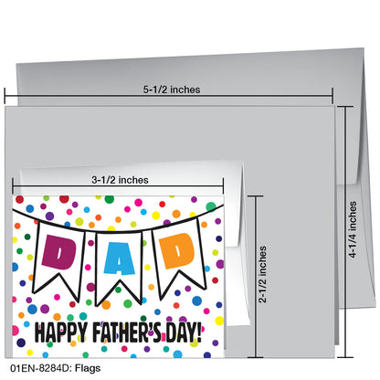 Flags, Greeting Card (8284D), Enclosure, printedcanvas.com