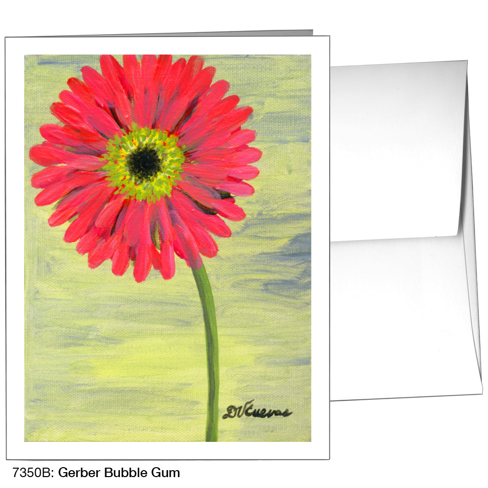 Gerber Bubble Gum, Greeting Card (7350B), A2 Card Front, www.printedcanvas.com