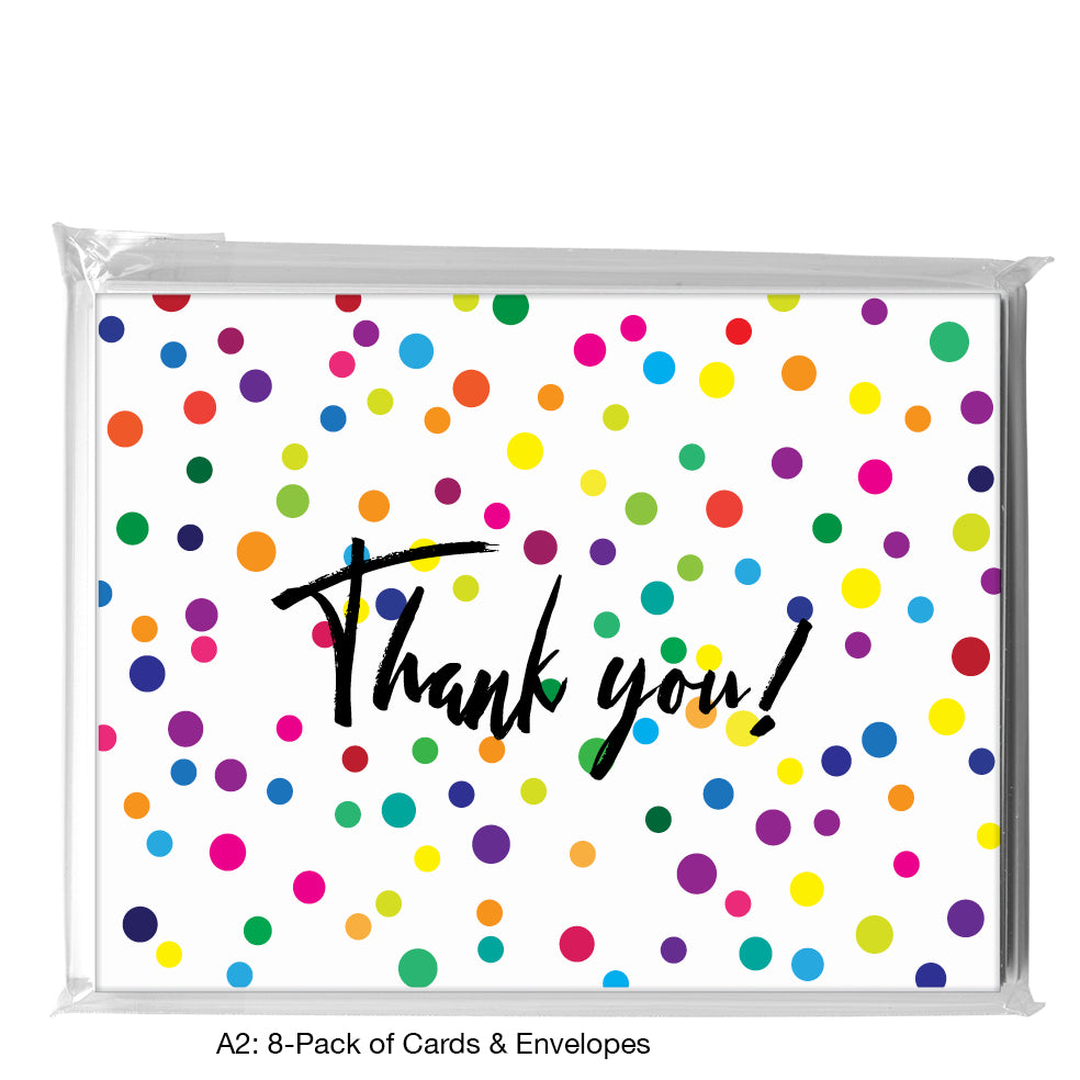 Dots, Greeting Card (7987Q), A2 Card 8-Pack, www.printedcanvas.com