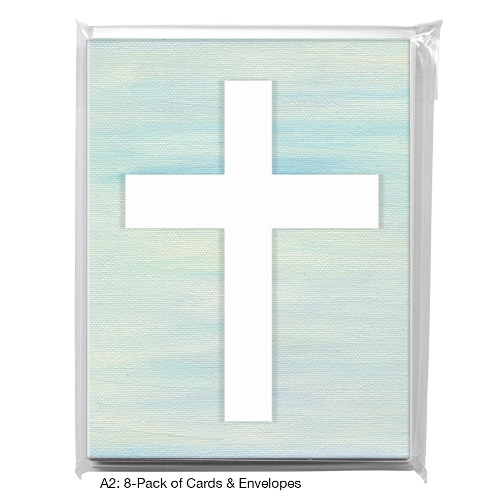 Cross, Greeting Card (8140H), A2 Card 8-Pack, www.printedcanvas.com