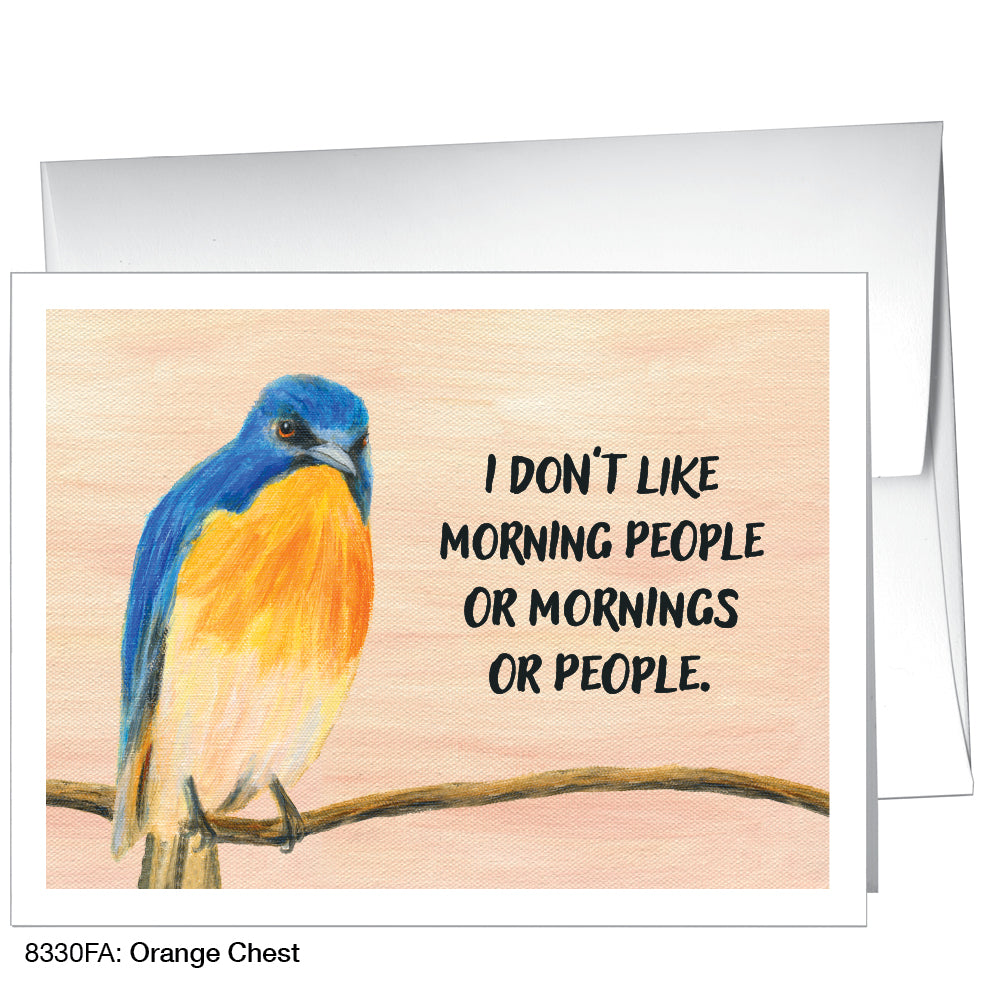 Orange Chest, Greeting Card (8330FA), A2, printedcanvas.com