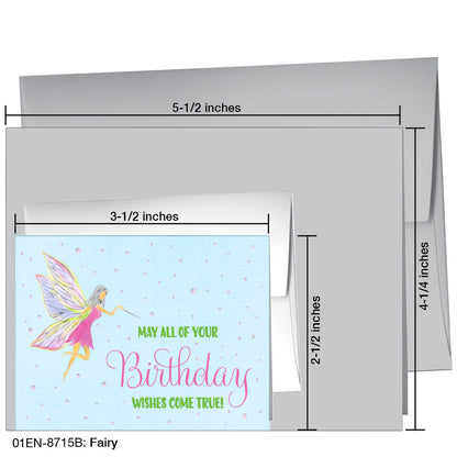 Fairy, Greeting Card (8715B), Enclosure, printedcanvas.com