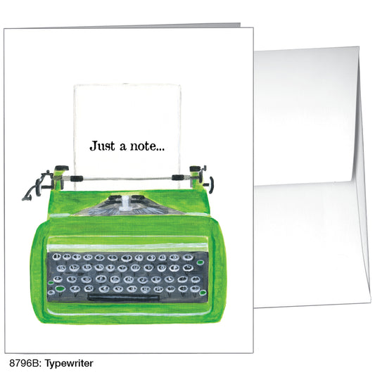 Typewriter, Greeting Card (8796B), A2, printedcanvas.com