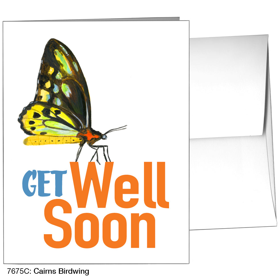 Cairns Birdwing, Greeting Card (7675C), A2, printedcanvas.com