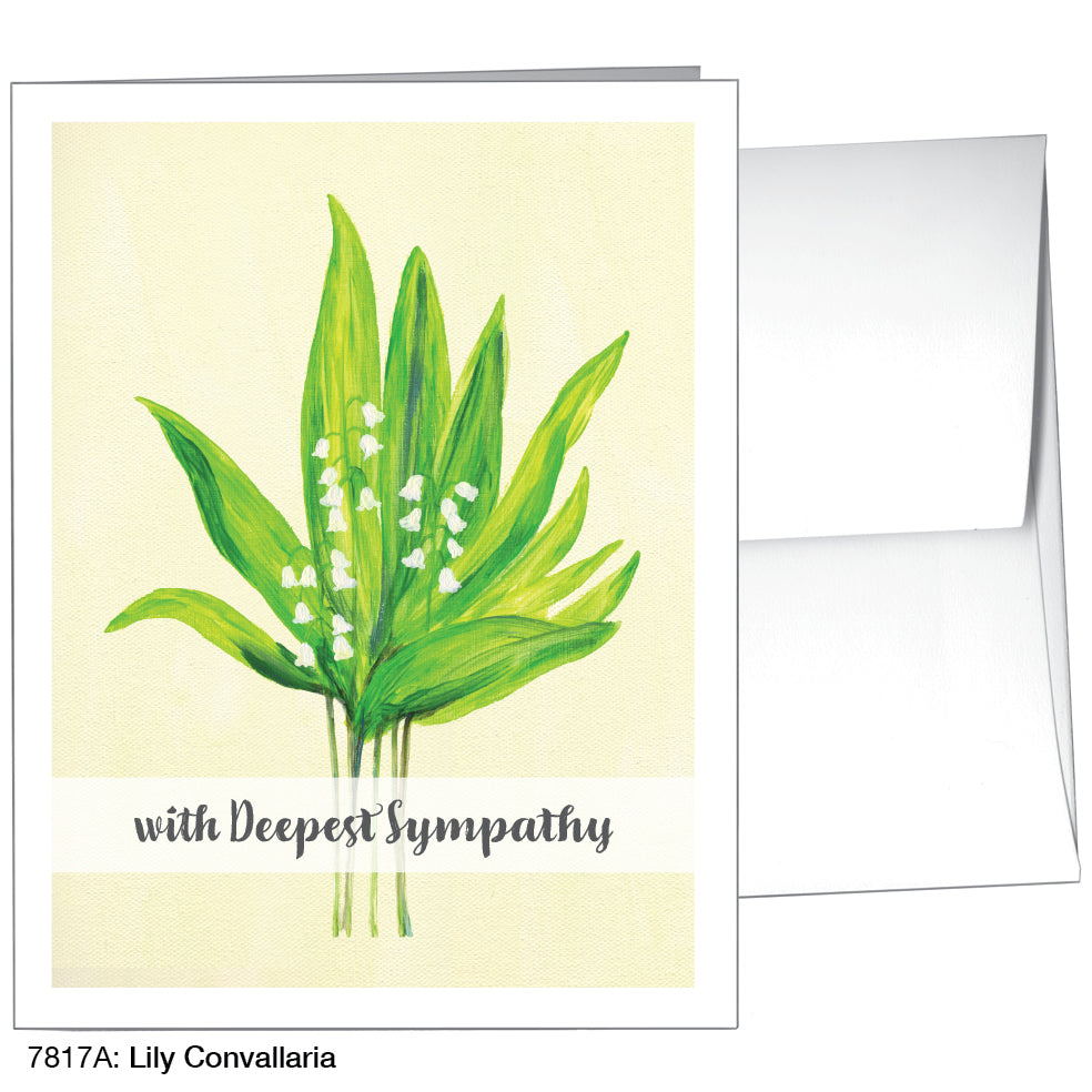 Lily Convallaria, Greeting Card (7817A), A2 Card, printedcanvas.com