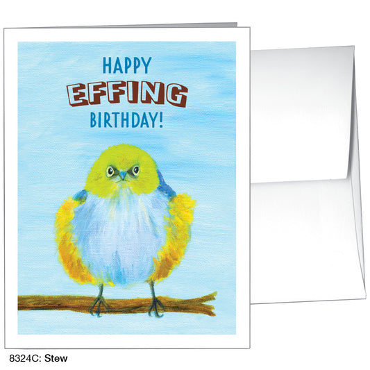 Stew, Greeting Card (8324C), A2 Card Front, www.printedcanvas.com