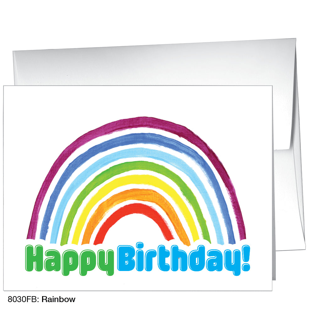 Rainbow, Greeting Card (8030FB), A2 Card, www.printedcanvas.com