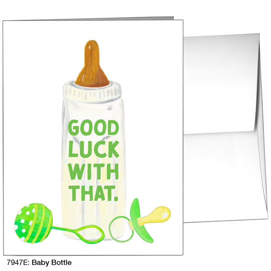 Baby Bottle, Greeting Card (7947E), A2, printedcanvas.com