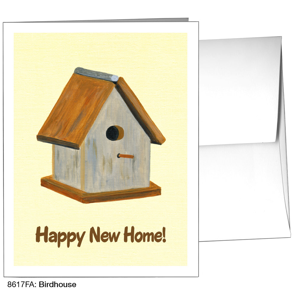 Birdhouse, Greeting Card (8617FA), A2 Card, printedcanvas.com