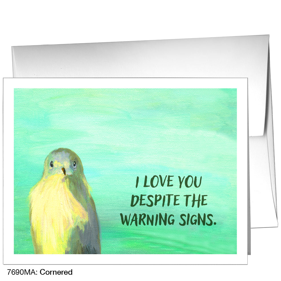 Cornered, Greeting Card (7690MA), A2, printedcanvas.com