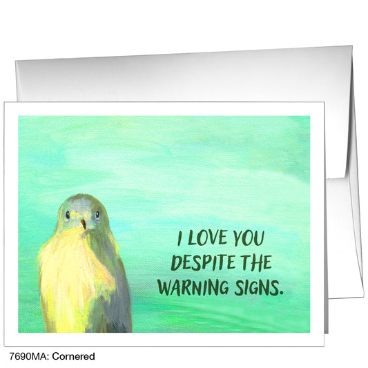 Cornered, Greeting Card (7690MA), A2, printedcanvas.com