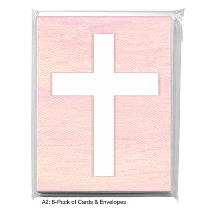 Cross, Greeting Card (8140M), A2 Card 8-Pack, www.printedcanvas.com
