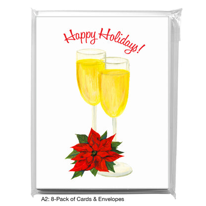 Chilled, Greeting Card (8491M), A2 8-Pack, printedcanvas.com