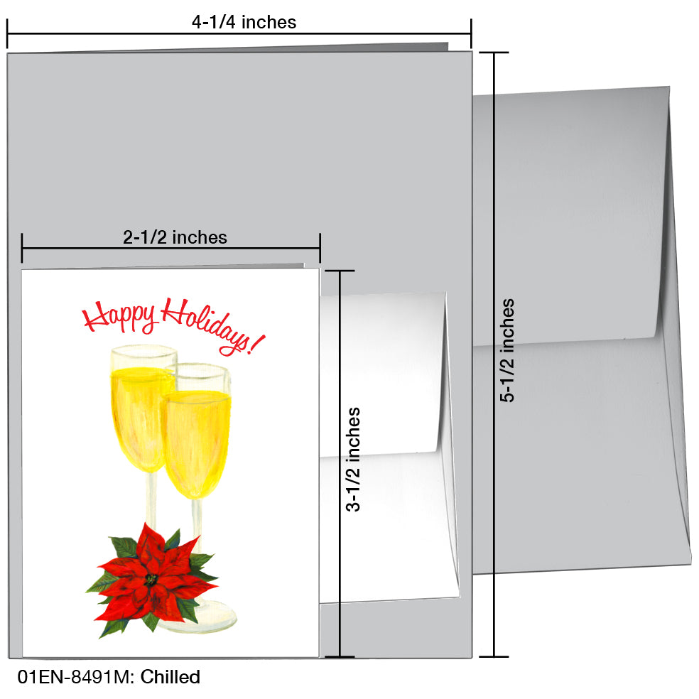 Chilled, Greeting Card (8491M), Enclosure, printedcanvas.com