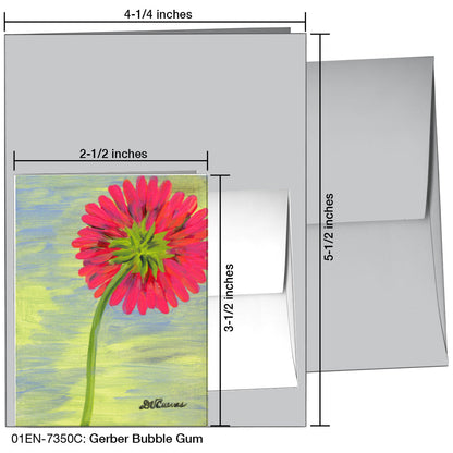 Gerber Bubble Gum, Greeting Card (7350C), Enclosure Card, printedcanvas.com