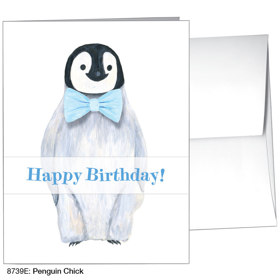 Penguin Chick, Greeting Card (8739E), A2, printedcanvas.com