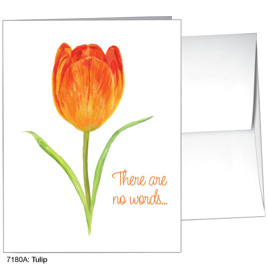 Tulip, Greeting Card (7180A), A2, printedcanvas.com