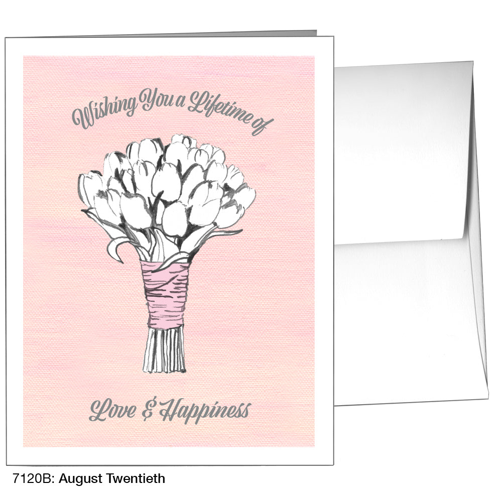 August Twentieth, Greeting Card (7120B), A2, printedcanvas.com