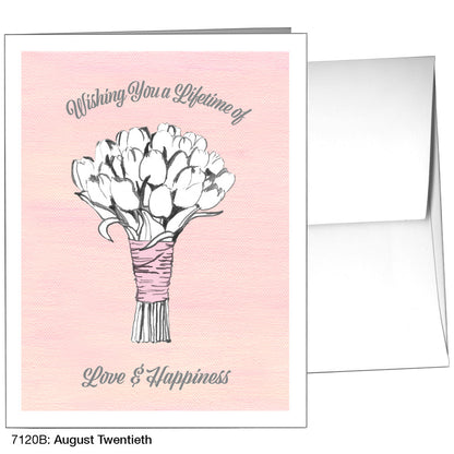 August Twentieth, Greeting Card (7120B), A2, printedcanvas.com