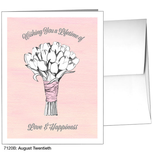 August Twentieth, Greeting Card (7120B), A2, printedcanvas.com