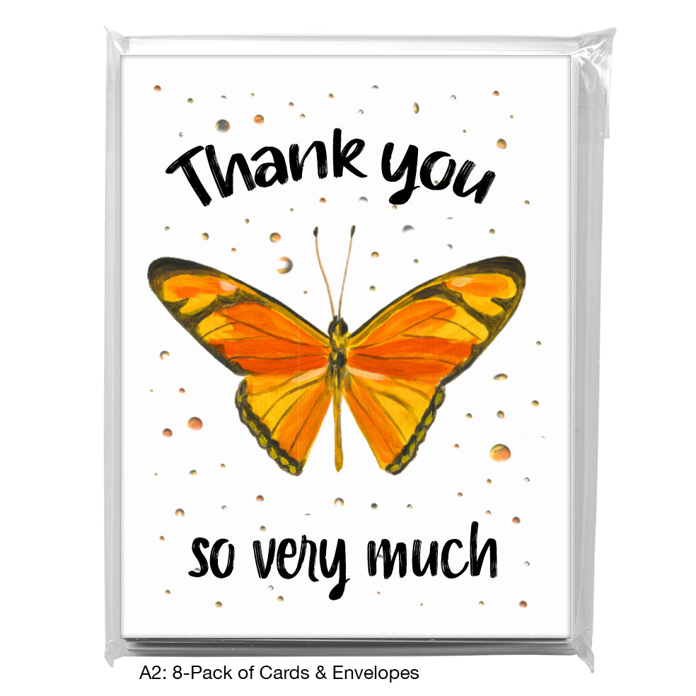 Dryas Julia, Greeting Card (7767G), A2 8-Pack, printedcanvas.com