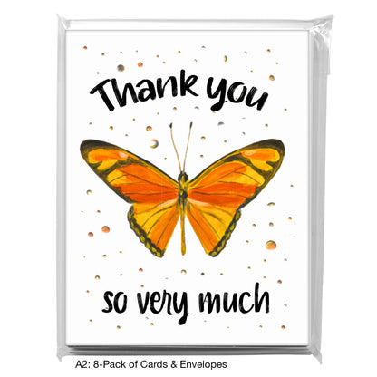 Dryas Julia, Greeting Card (7767G), A2 8-Pack, printedcanvas.com
