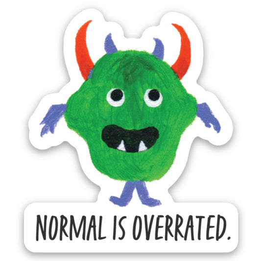 Monster - Randy, Sticker (8663A) - Printed Canvas