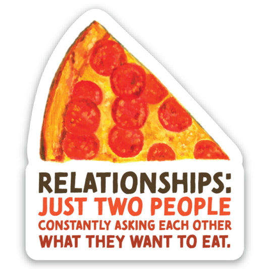 Pizza Slice, Sticker (8411HA) - Printed Canvas