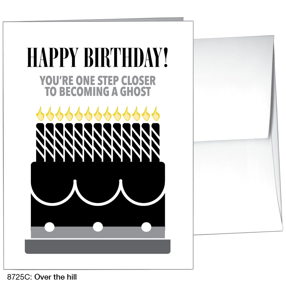 Over the hill, Greeting Card (8725C), A2, printedcanvas.com
