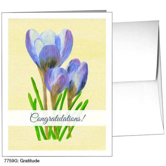 Gratitude, Greeting Card (7759G), A2 Card, printedcanvas.com