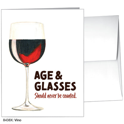 Vino, Greeting Card (8438X), A2, printedcanvas.com