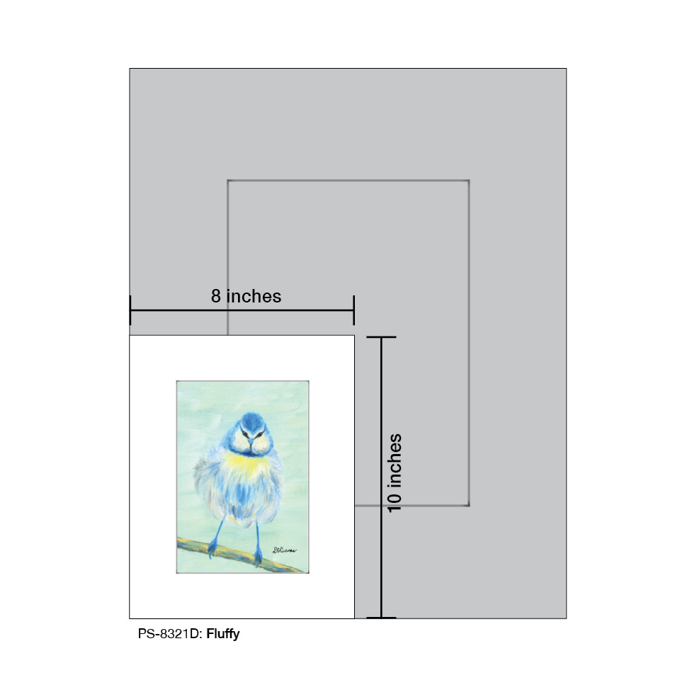 Fluffy, Print (#8321D), Print Matted, www.printedcanvas.com