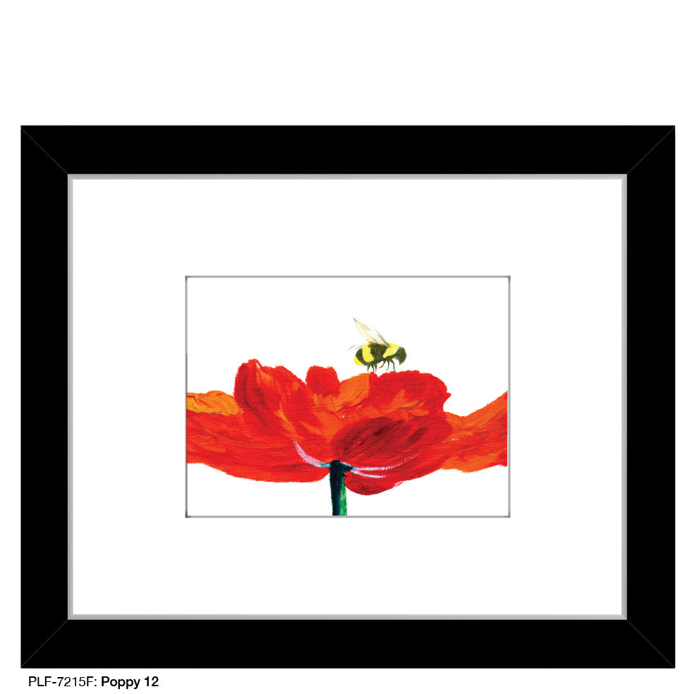 Poppy 12, Print (#7215F) - Printed Canvas
