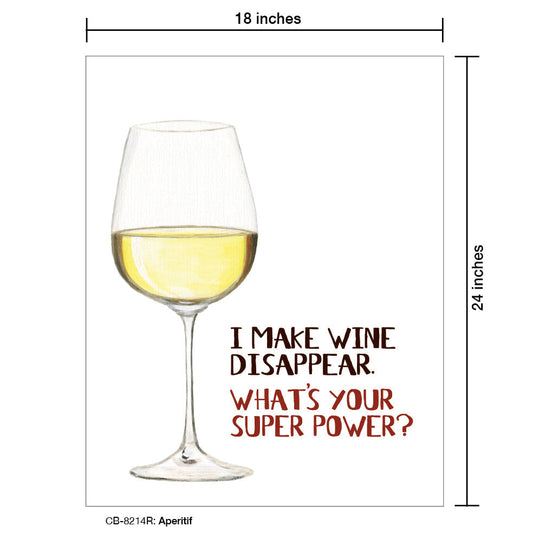 Aperitif, Card Board (8214R), Card Board: 18x24, printedcanvas.com