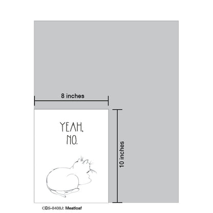 Meatloaf, Card Board (8408J), 8x10 Poster Board, www.printedcanvas.com