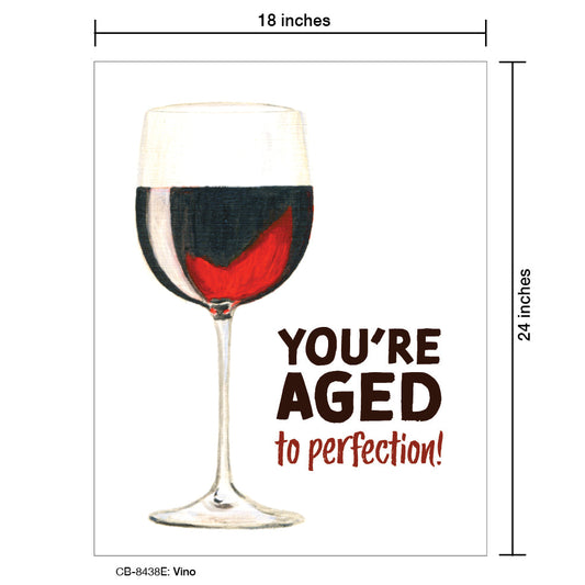 Vino, Card Board (8438E), Card Board: 18x24, printedcanvas.com