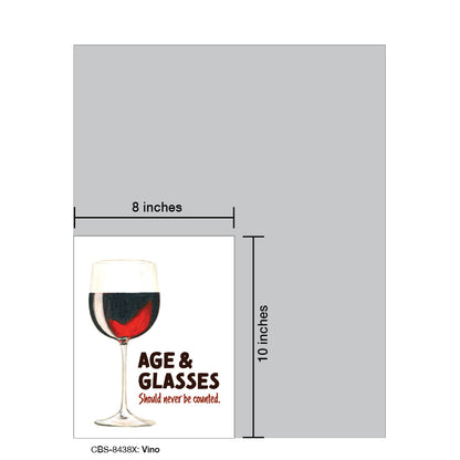 Vino, Card Board (8438X), 8x10 Poster Board, www.printedcanvas.com