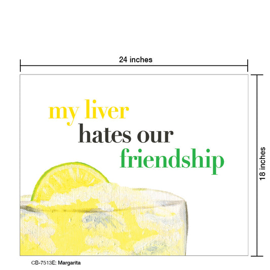 Margarita, Card Board (7513E), Card Board: 18x24, printedcanvas.com