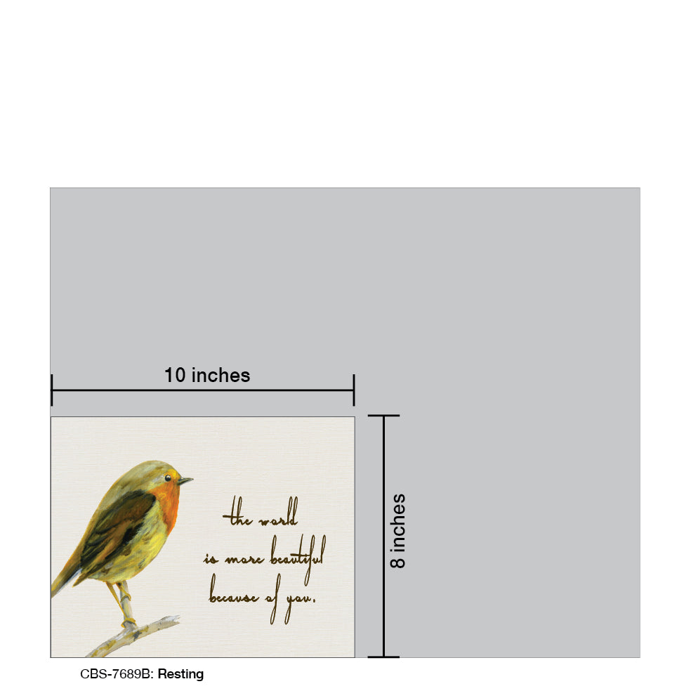 Resting, Card Board (7689B), 8x10 Poster Board, www.printedcanvas.com