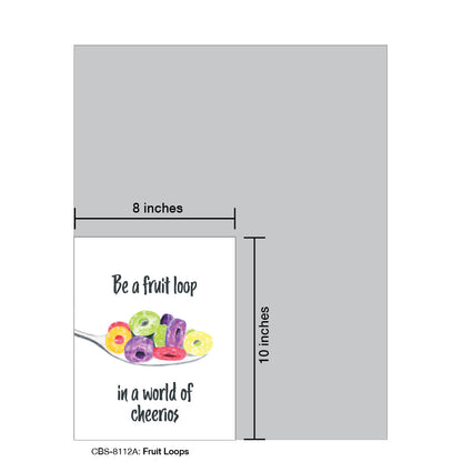 Fruit Loops, Card Board (8112A), Card Board: 8x10, printedcanvas.com