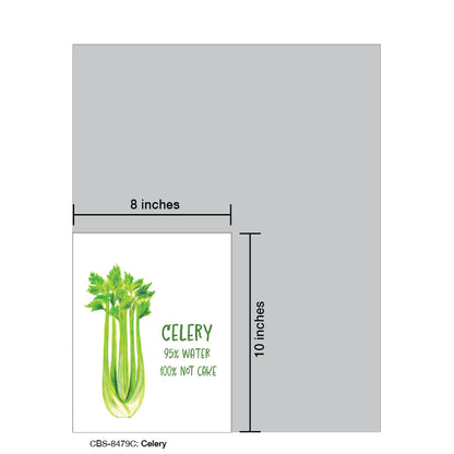 Celery, Card Board (8479C), Card Board: 8x10, printedcanvas.com