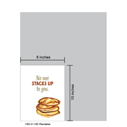 Pancakes, Card Board (8118B), 8x10 Poster Board, www.printedcanvas.com