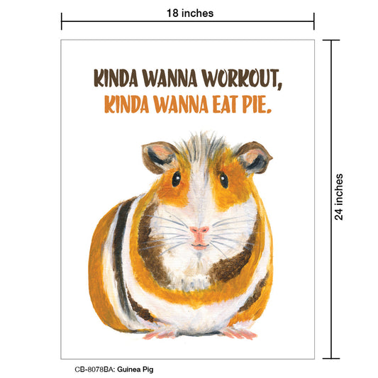 Guinea Pig, Card Board (8078BA), Card Board: 18x24, printedcanvas.com