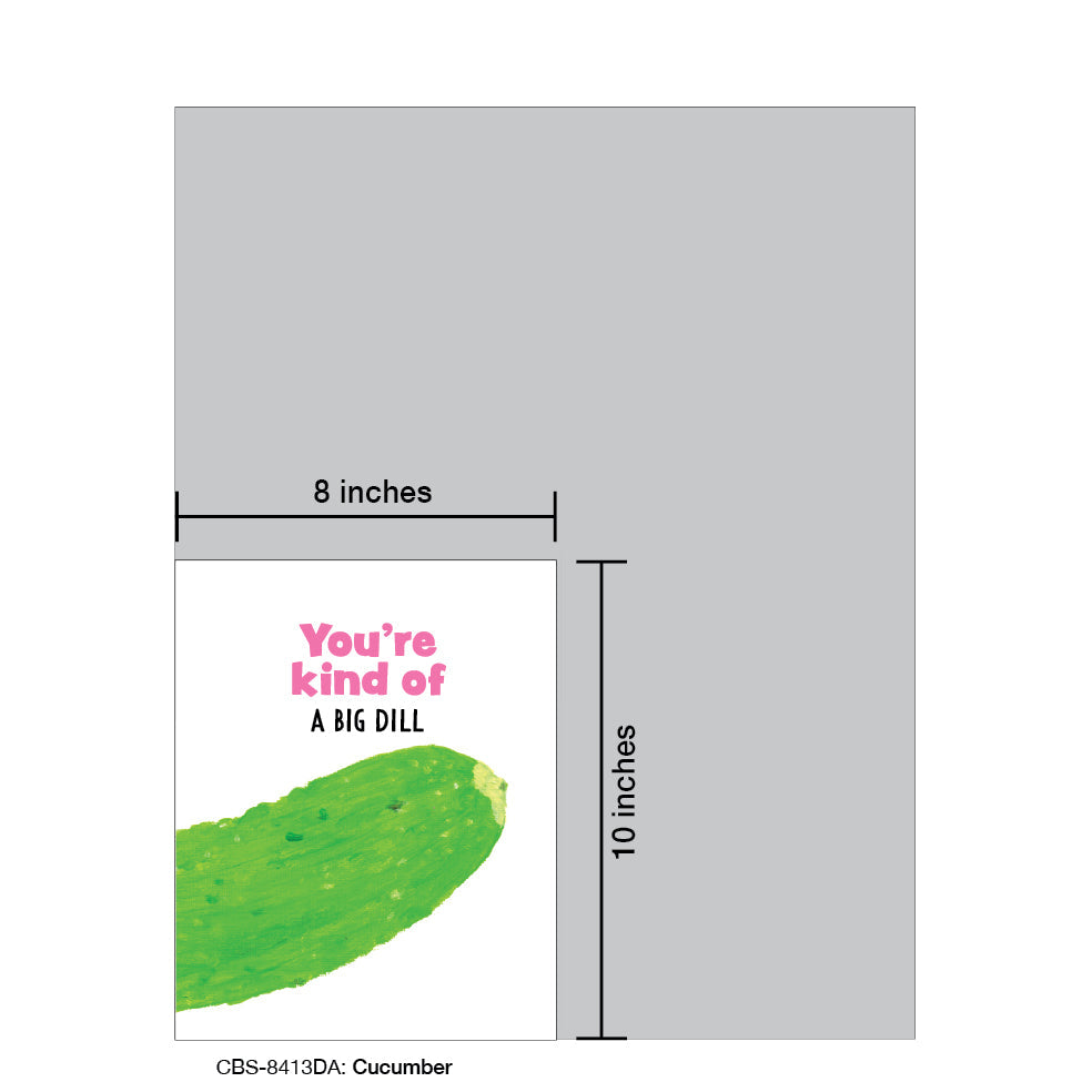 Cucumber, Card Board (8413DA), Card Board: 8x10, printedcanvas.com